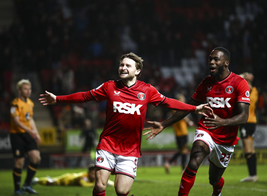 Alfie May scores for Charlton Athletic v Cambridge United - Sky Bet League 1