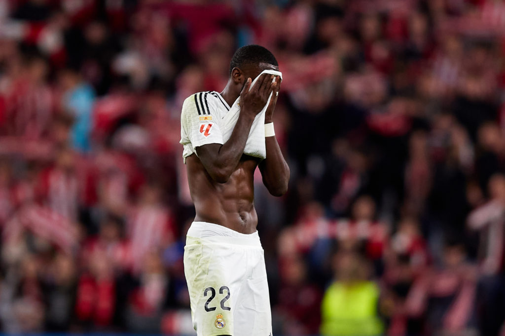 Antonio Rudiger during Athletic Club v Real Madrid CF - La Liga EA Sports