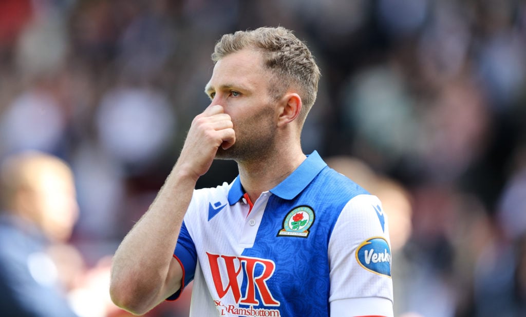 Blackburn Rovers' Sondre Tronstad looks disappointed after the Sky Bet Championship match between Sheffield United FC and Blackburn Rovers FC
