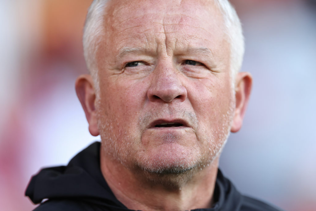 Chris Wilder the head coach / manager of Sheffield United