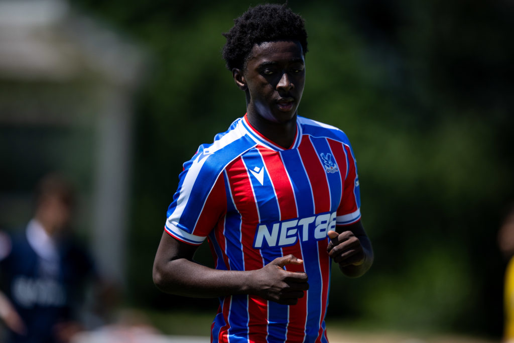 Jesurun Rak-Sakyi of Crystal Palace during the pre-season friendly match between Crystal Palace and Millwall