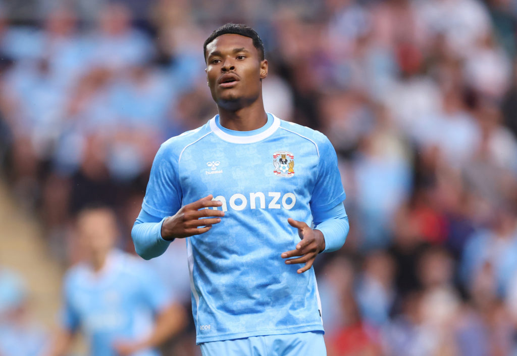 Kai Andrews of Coventry City during the pre-season friendly against Real Betis