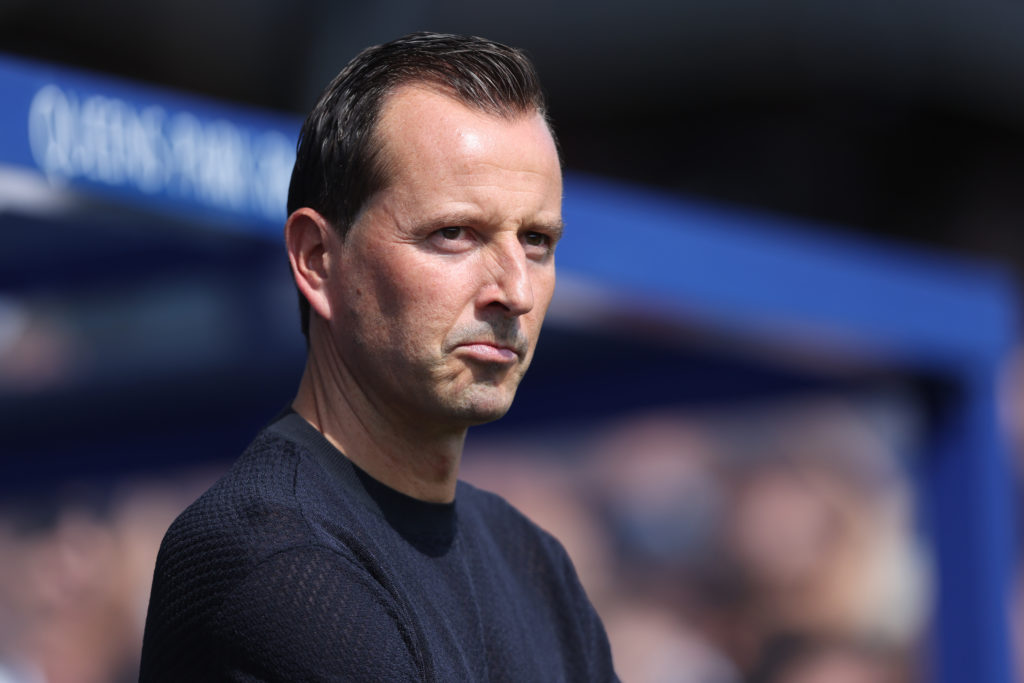 Julien Stephan during Queens Park Rangers v Preston North End - Sky Bet Championship