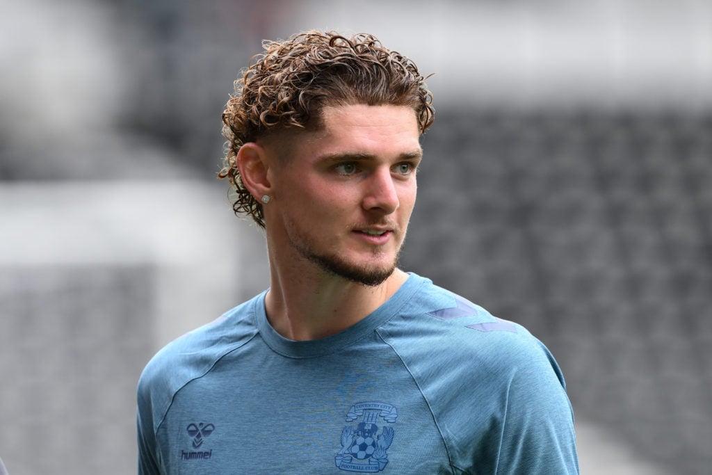 Jack Rudoni before Coventry City game