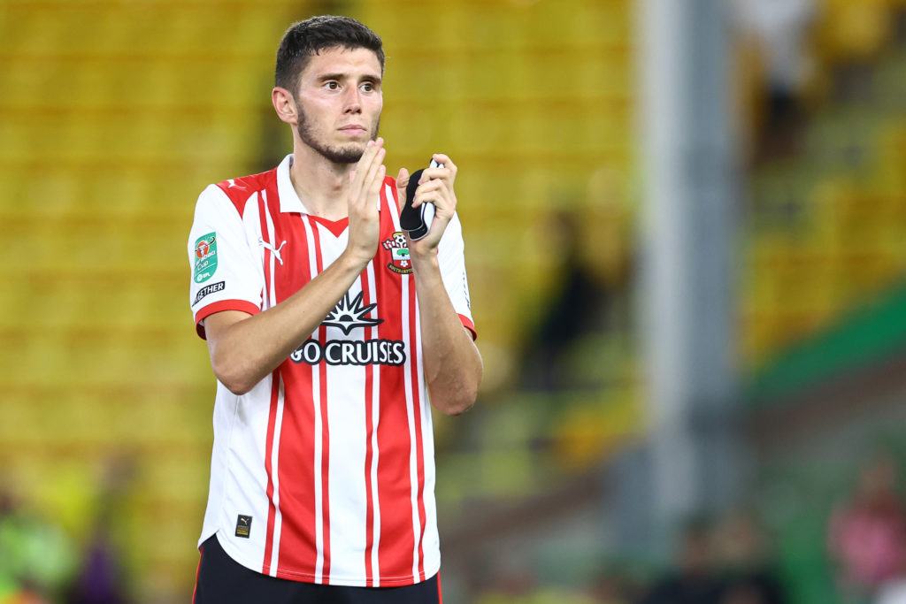 Ross Stewart of Southampton after the Carabao Cup second round match between Norwich City and Southampton FC