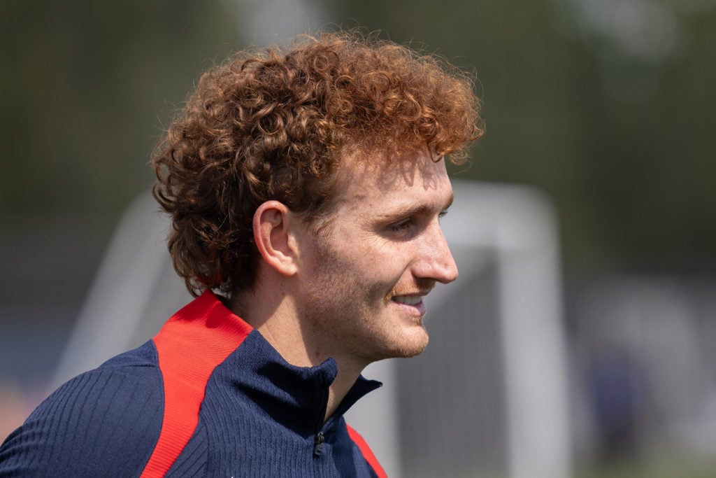 Josh Sargent during USMNT Training Session