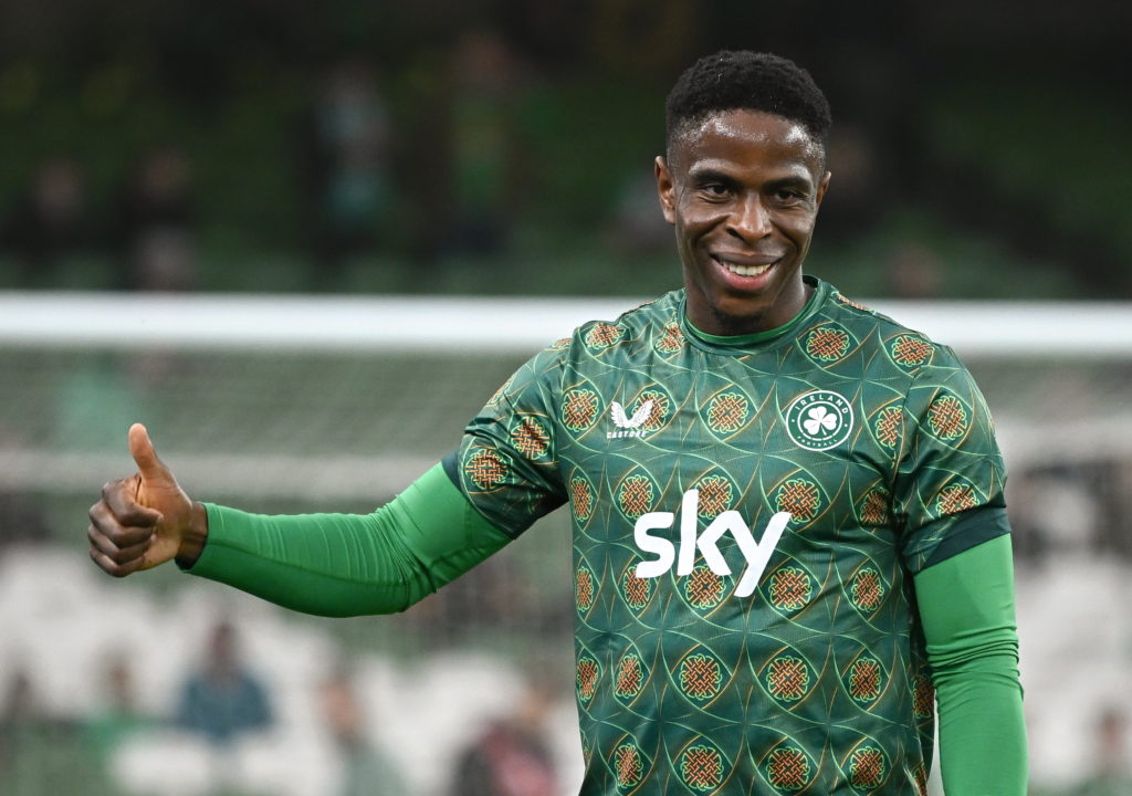 Chiedozie Ogbene of Republic of Ireland