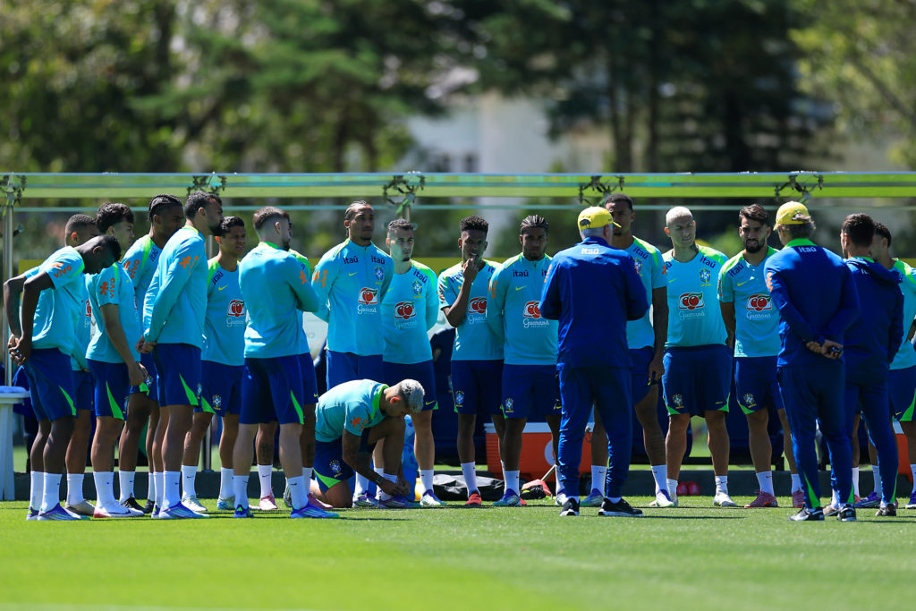 Brazil Press Conference & Training Session