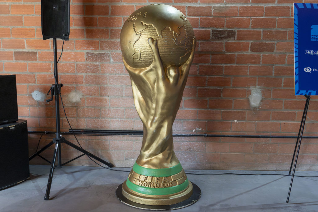 Replica World Cup trophy at FIFA World Cup Fan Fest details released.