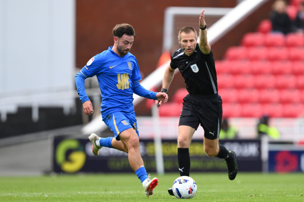 Patrick Roberts of Birmingham City plays during the Sky Bet Championship match between Stoke City and Birmingham City