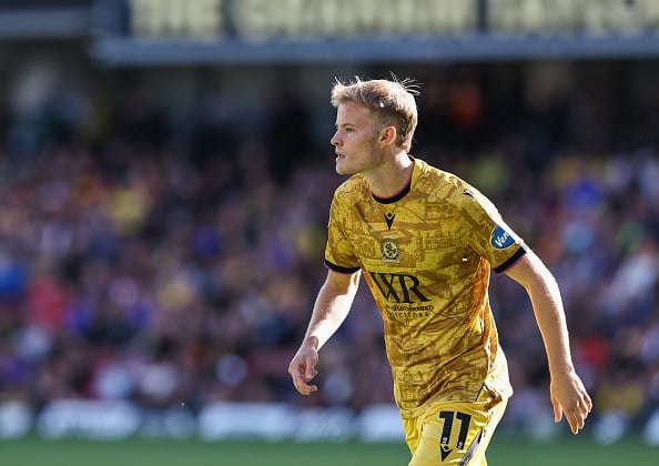 Blackburn Rovers' Andri Gudjohnsen in action during the Sky Bet Championship match between Watford and Blackburn Rovers