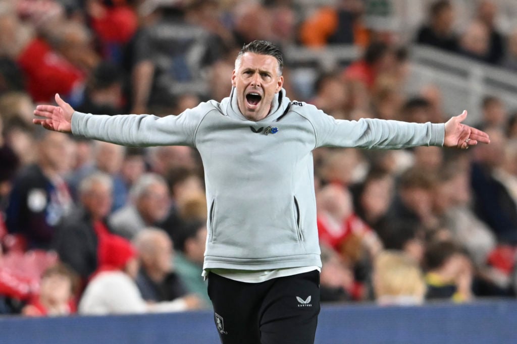 Rob Edwards, Middlesbrough Manager, encourages more support