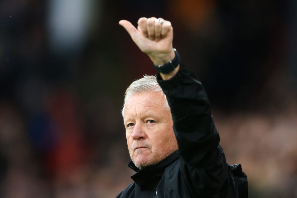 Chris Wilder during Sheffield United v Charlton Athletic - Sky Bet Championship