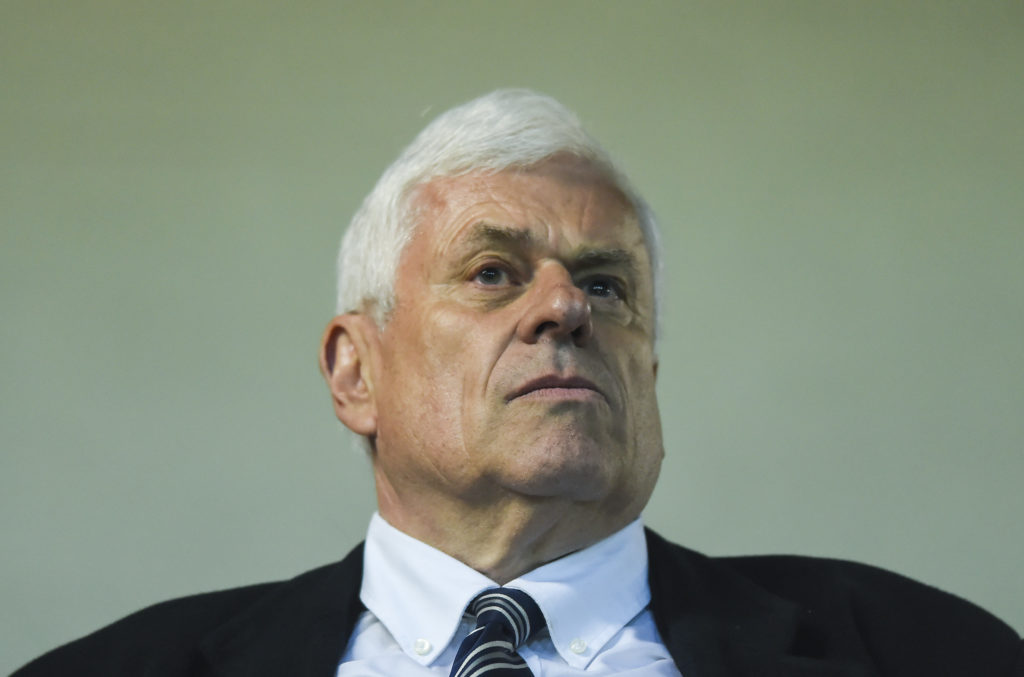 Peter Ridsdale during St Patrick's Athletic v Cork City - SSE Airtricity League Premier Division