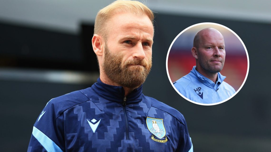 Barry Bannan arrives for Sheffield Wednesday FC vs Wrexham AFC, and inset, Sheffield Wednesday manager Henrik Pedersen.