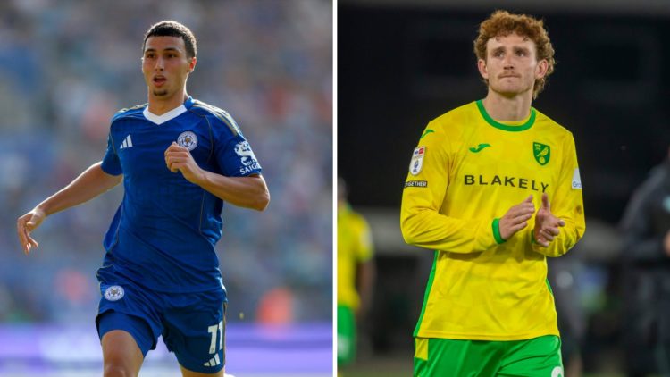 Bilal El Khannouss of Leicester City looks on during the Sky Bet Championship match between Leicester City and Sheffield Wednesday (L). Josh Sargen...