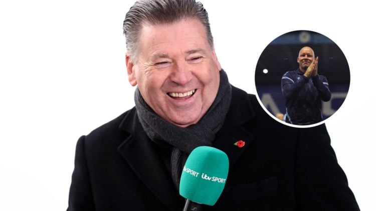 Sheffield Wednesday legend Chris Waddle. Inset, Henrik Pedersen.