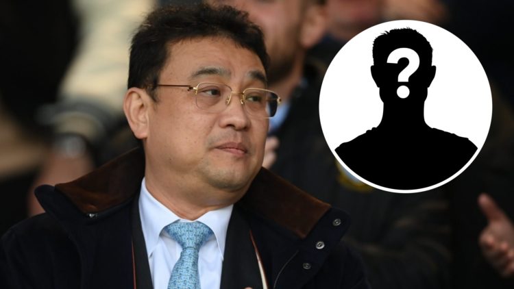 Sheffield Wednesday owner Dejphon Chansiri with mystery graphic inset.