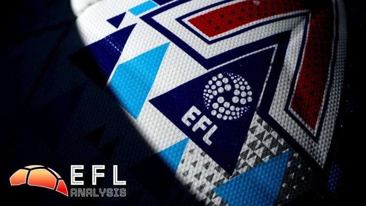 EFL logo on an official ball.