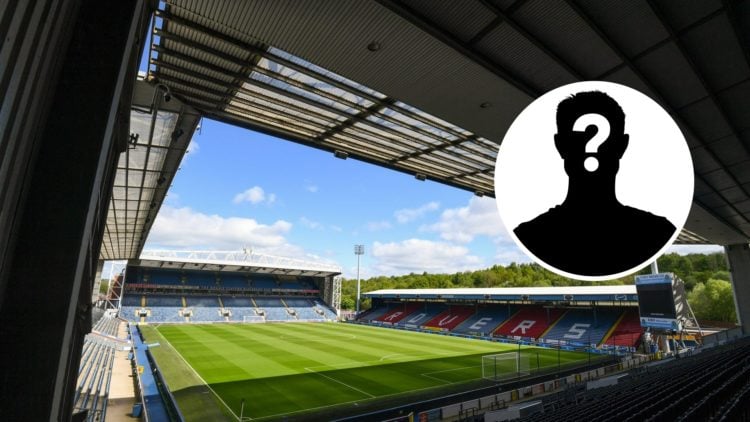 A general view of Ewood Park. Inset, Mystery Player