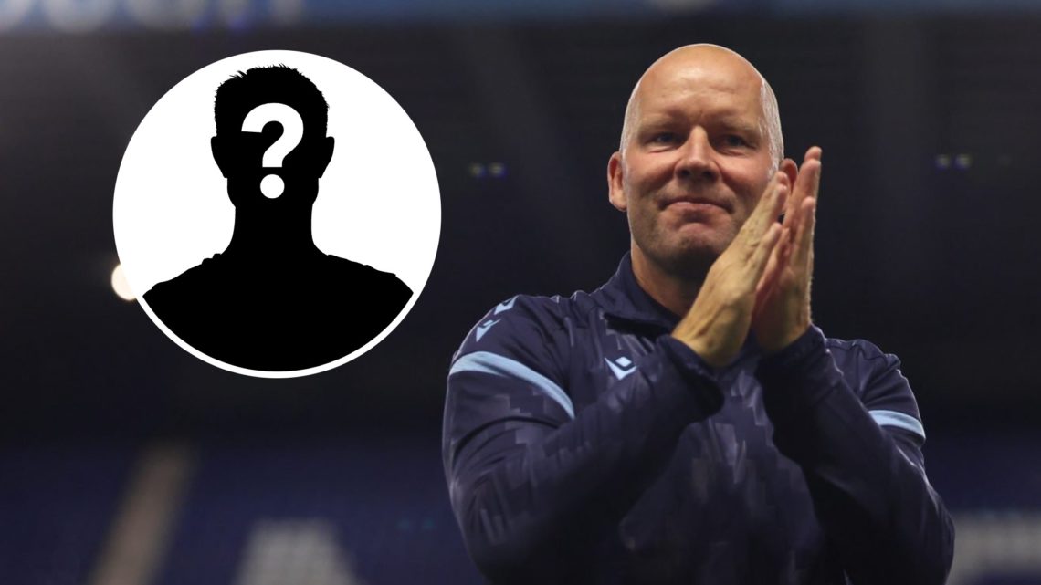 Henrik Pedersen (main) claps at the Sheffield Wednesday fans and mystery player (inset)