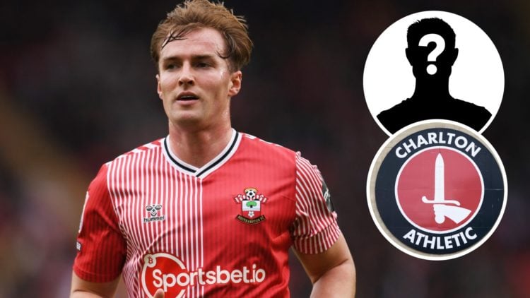 James Bree (left) and Charlton Athletic (inset)