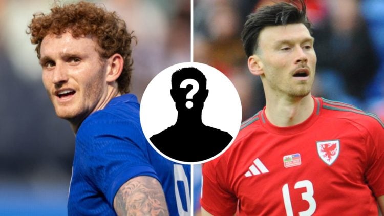 Split image of Norwich City's Josh Sargent and Wrexham's Kieffer Moore.