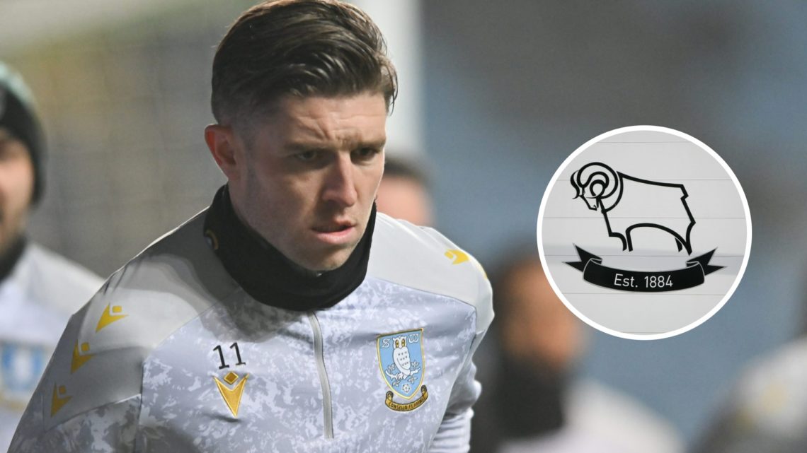 Josh Windass (11 Sheffield Wednesday) warms up during the Emirates FA Cup Third Round match between Coventry City and Sheffield Wednesday. Inset, D...
