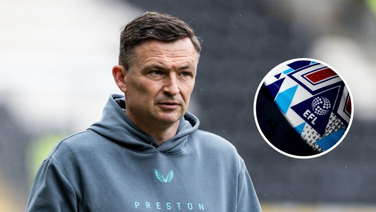 Preston North End's manager Paul Heckingbottom looks on before the match during the Sky Bet Championship match between Hull City AFC and Preston No...