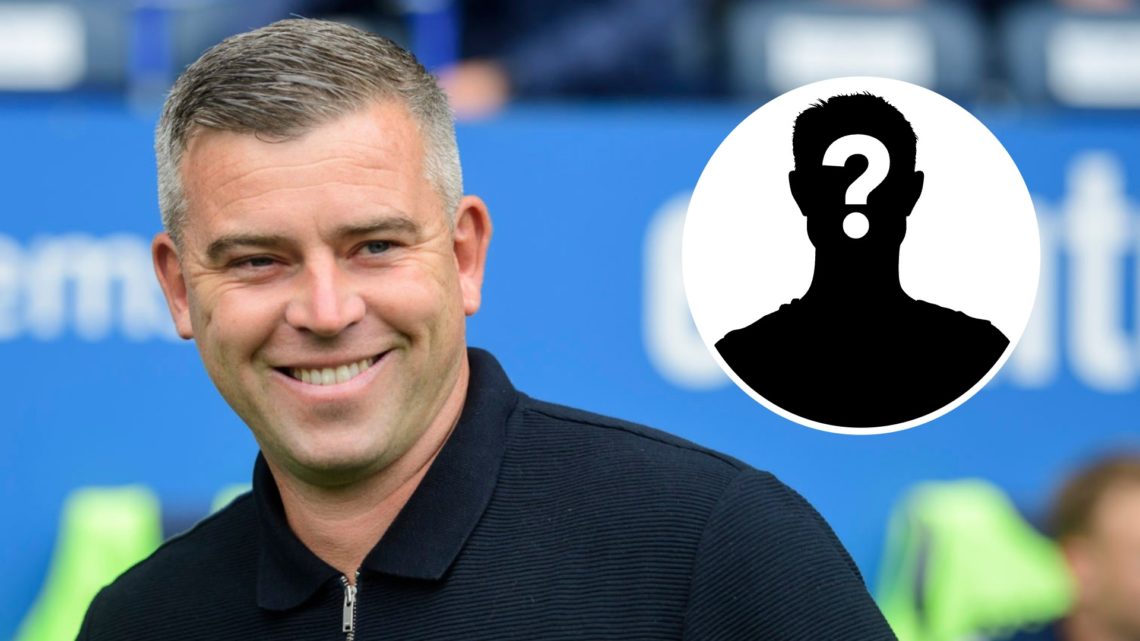 Steven Schumacher, head coach of Bolton Wanderers. Inset: mystery person