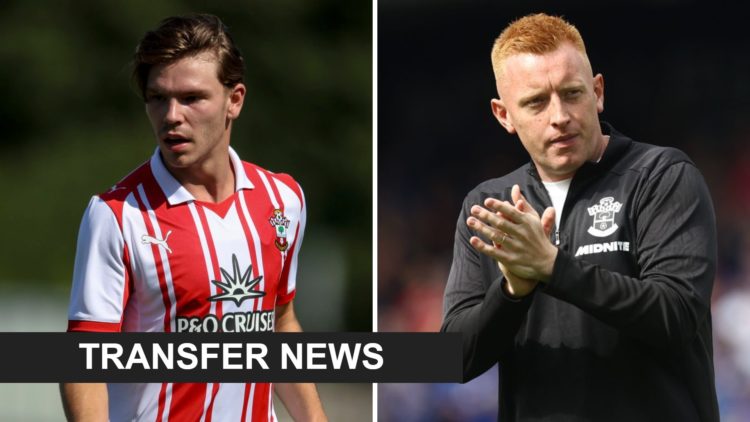 Split image of former Southampton star Tyler Dibling and Southampton manager Will Still.