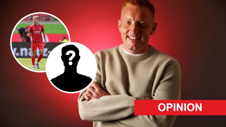 Southampton manager Will Still. Inset, Leo Scienza and mystery graphic.